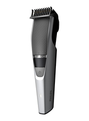 Philips Series 3000 Beard & Stubble Trimmer, Bt3222/13, Black/Grey