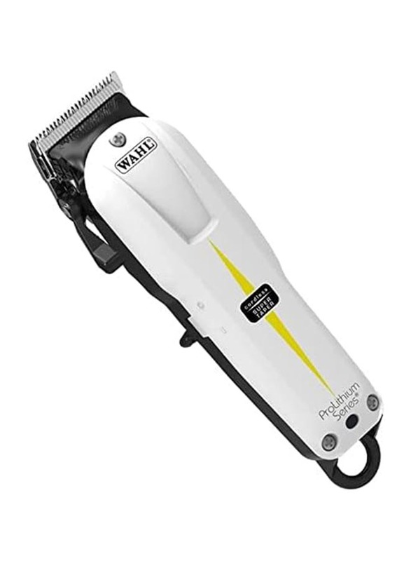 Wahl Professional Cordless Super Taper Clipper, White