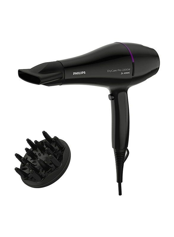 Philips Drycare Pro Hairdryer, Bhd27403, Black