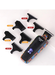 Kemei Professional Cordless Hair Clipper with LCD Display, KM-MAX5090, Multicolour