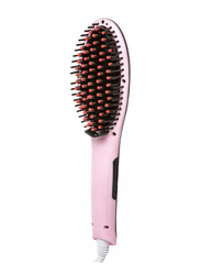 Fast Hair Straightener Comb, HQT-906, Pink/Black