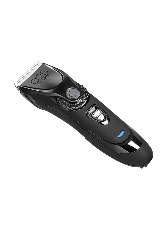 Gammapiu 025 Gamma+ Professional Cordless Hair Clipper, Black