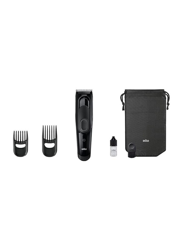 Braun Hair Clipper with Ultimate Hair Cutting & 17 Length Settings, Hc5050, Black