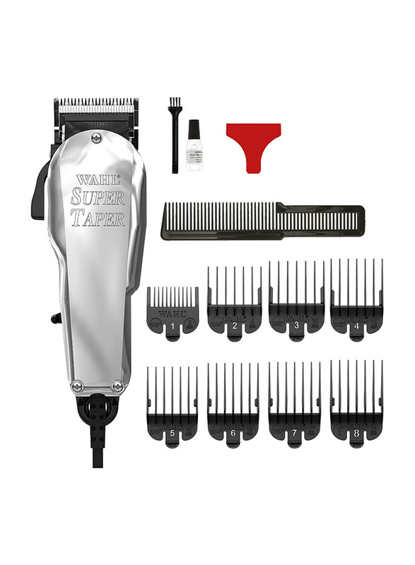 

Wahl Chrome Adjustable Lever Hair Clipper Kit, Silver