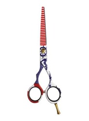 Henbor Italian Professional Golden Fantasy Line Scissor 782M, 5.5-Inch