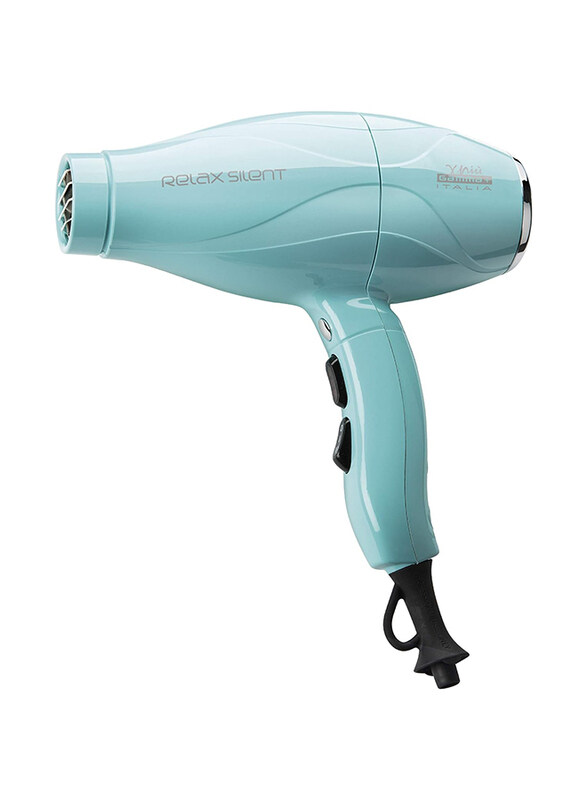 Gammapiu Gamma Piu Relax Silent Professional Hair Dryer HD Relax Aquamarine 1800-2100W, HD-NA4121MP, Light Green