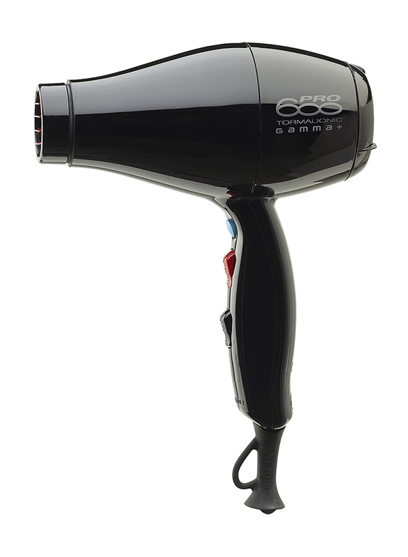 Gammapiu Pro 600 Gamma + Professional Hair Dryer, Black