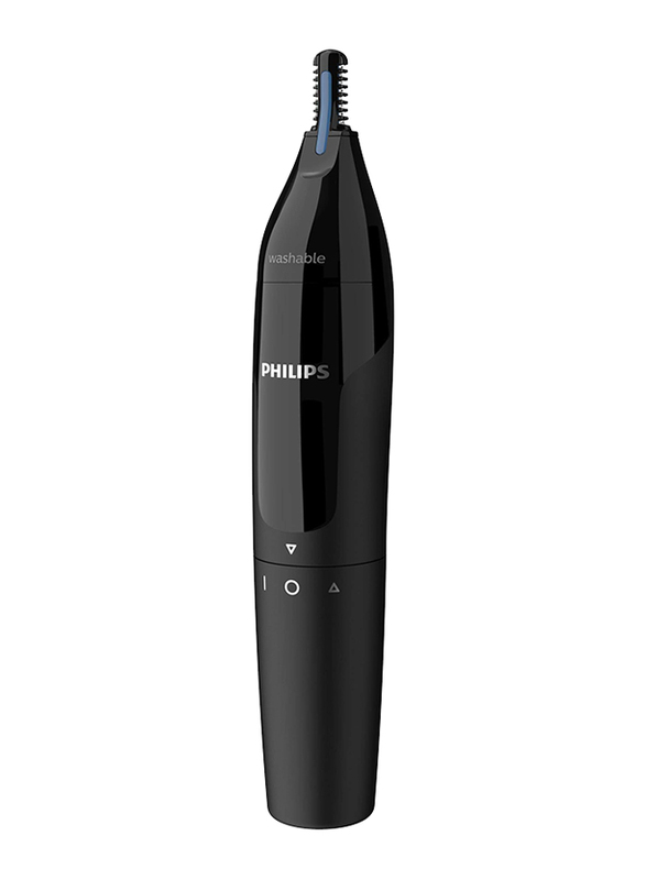 Philips Washable Nose & Ear Trimmer, NT1650/16, Black