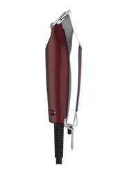Wahl Detailer AC Mains Trimmer With Extra Wide Blade, Silver/Red