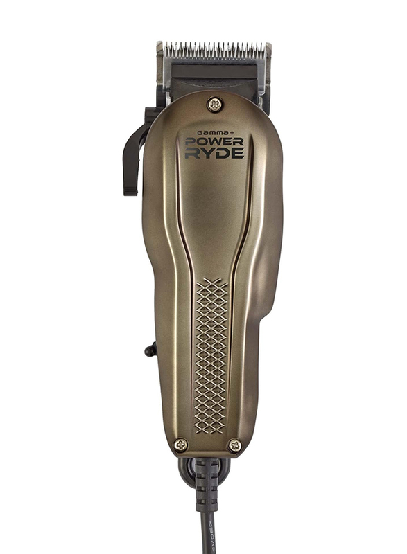 Gamma+ Power Ryde Professional Long-Life Magnetic Motor Corded Hair Clipper, Multicolour