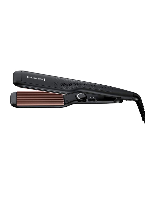 Remington Ceramic Crimp Hair Straighteners, S 3580, Black