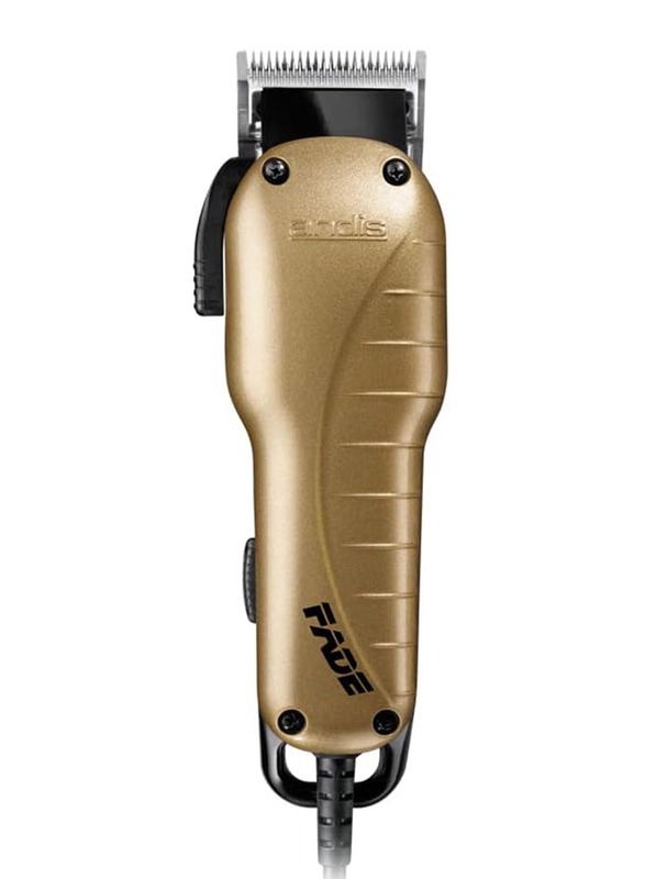 Andis Professional Fade Adjustable Blade Clipper, 66375, Gold/Black