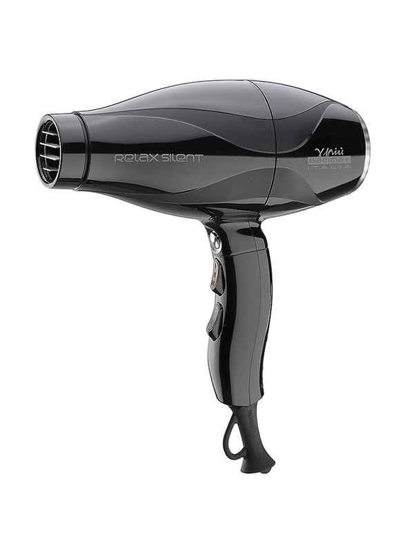 Gamma+ Relax Silent Hair Dryer, 1800-2100 W, HD-NA4121MP, Black