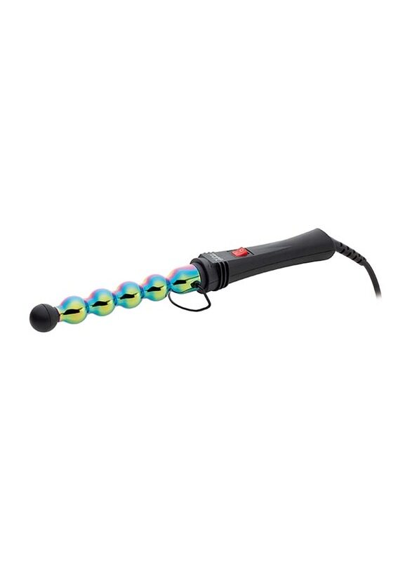 

Gammapiu Iron Bubble Antistatic Rainbow Curl Iron, O25MM HI-NA 1425, Multicolour