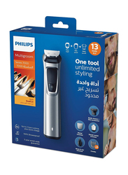 Philips Multigroom Series 7000 13-in-1 Trimmer, Mg771513, Silver