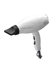 Gamma Piu Relax Silent Hair Dryer, White