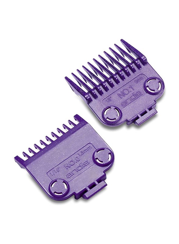 

Andis Master Magnetic Comb Set, 2-Piece, Purple