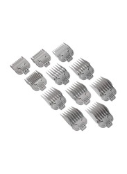 Andis Snap-On Blade Attachment Combs, 11-Piece, Grey