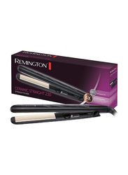 Remington Ceramic Straight 230 Hair Straightener, E51, Black