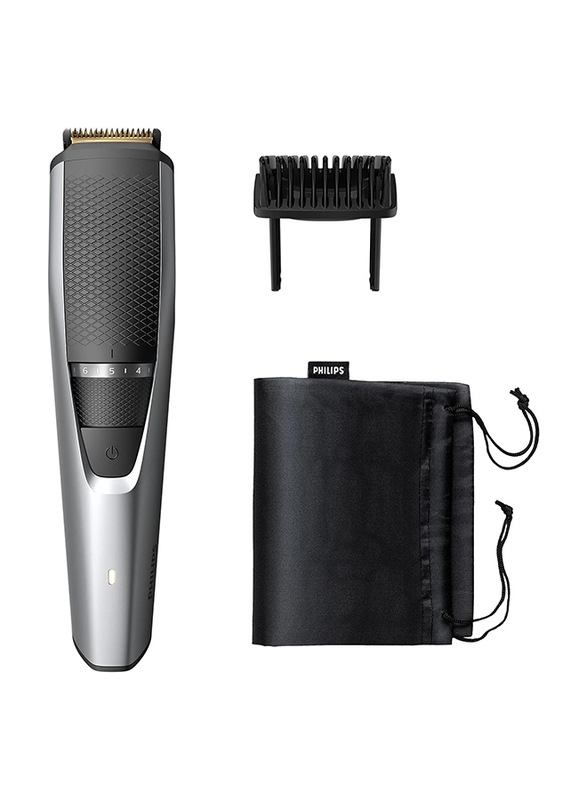 Philips Series 3000 Beard & Stubble Trimmer, Bt3222/13, Black/Grey