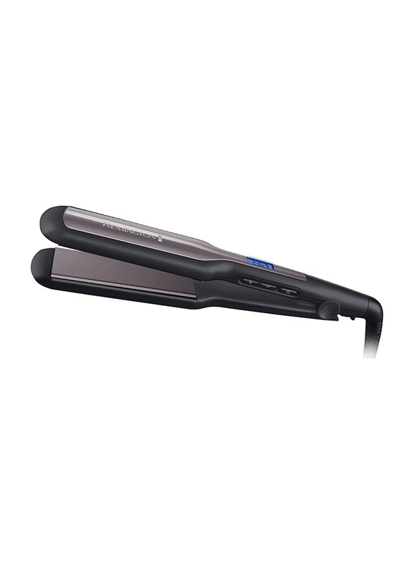

Remington Pro Ceramic Extra Wide Plate Hair Straighteners for Longer Thicker Hair, Digital Temperature Control, Black