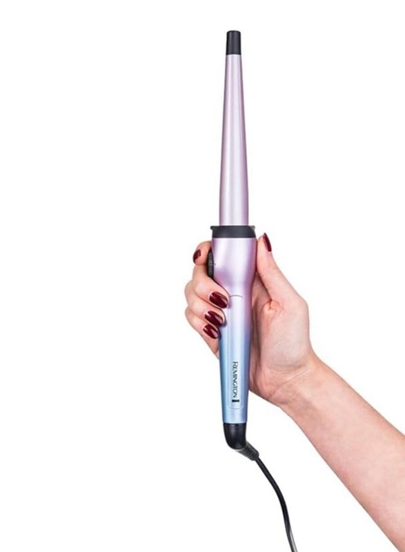 Remington Mineral Glow Curling Wand, CI5408, Purple