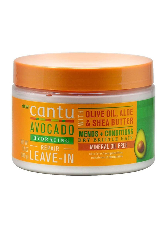 Cantu Avocado Hydrating Repair Leave-In Conditioner, 340gm