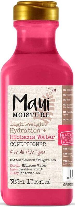 

Maui Moisture Lightweight Hydration + Hibiscus Water Conditioner, 385ml