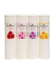 Enchanteur Talc Powder Assorted, 4 x 250g