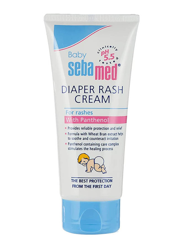 Sebamed 100ml Baby Diaper Rash Cream, White