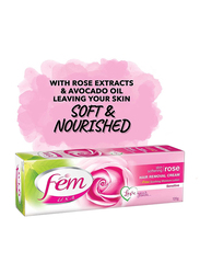 Fem U.S.A. Rose Hair Removal Cream for Softening Skin, 2 x 120gm