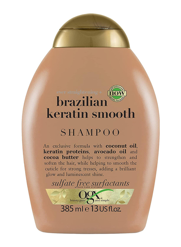 

Ogx Ever Straightening & Brazilian Keratin Therapy Shampoo, 385ml