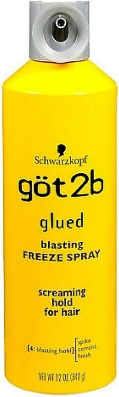 

Got2b Glued Blasting Freeze Hair Spray, 12oz