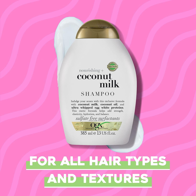 Ogx Nourishing Coconut Milk Shampoo, 13oz