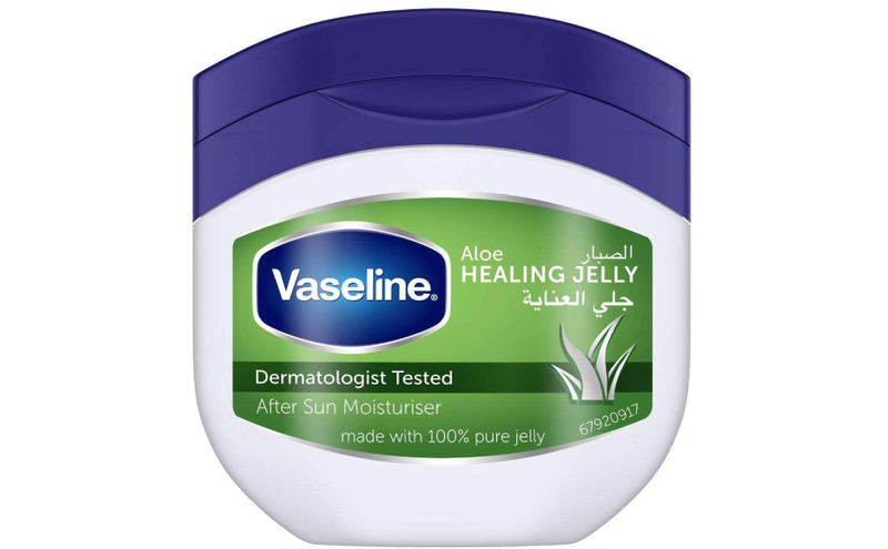Vaseline Petroleum Jelly Aloe Healing Jelly, After Sun Moisturiser, 250ml