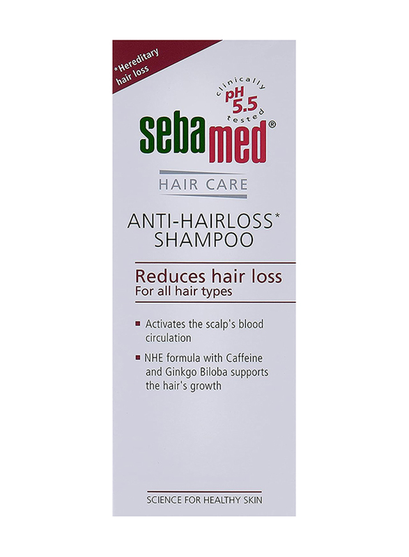 Sebamed Hair Care Anti Hair Loss Shampoo Reduce Hair Loss for All Hair Types, 200ml