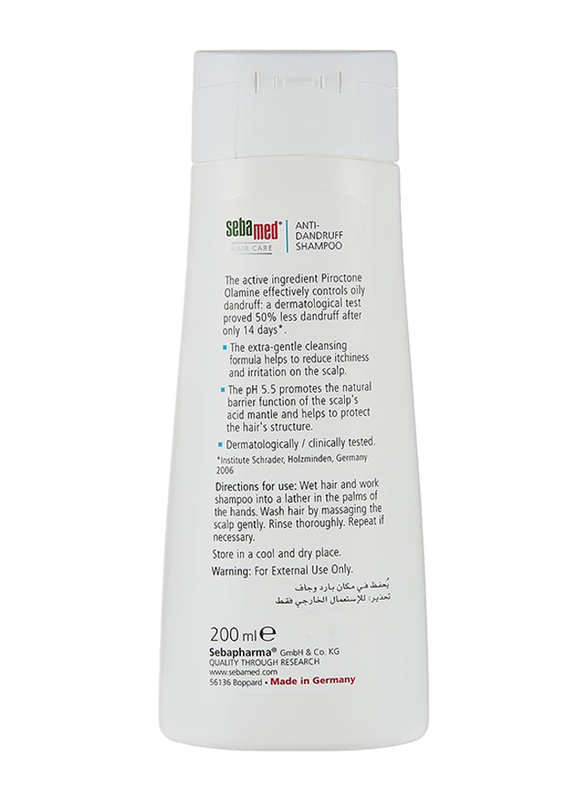 Sebamed Hair Care Antidandruff Shampoo, 200ml