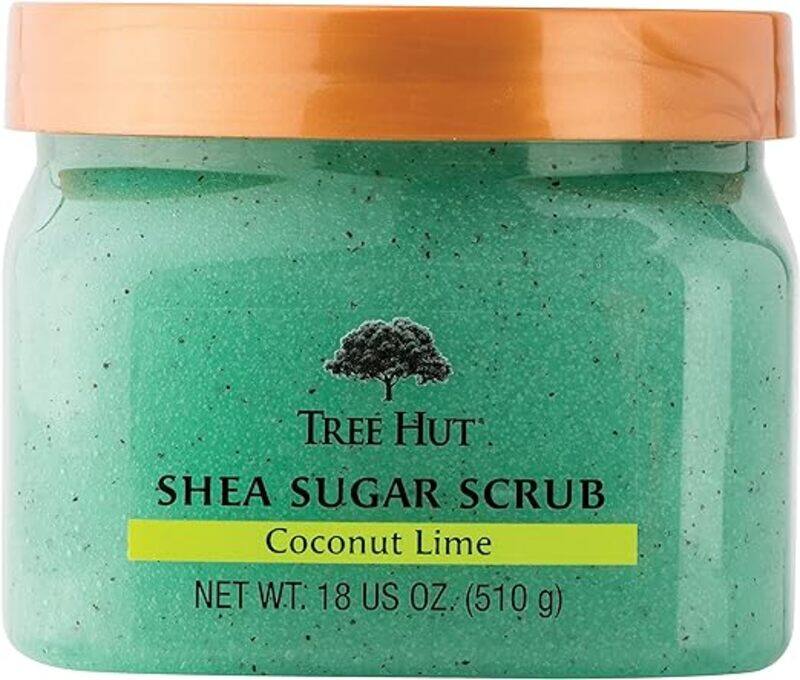 

Tree Hut Shea Sugar Body Scrub Coconut Lime, 18 oz (510g)