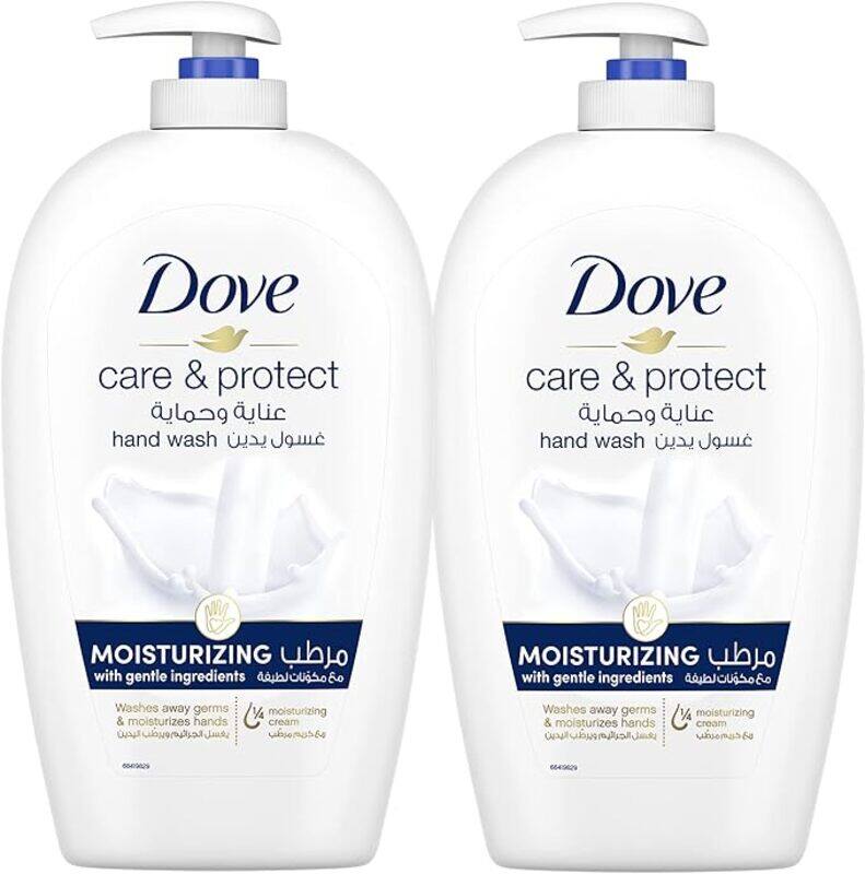 

Dove Care & Protect Moisturizing Hand Wash, 2 x 500 ml