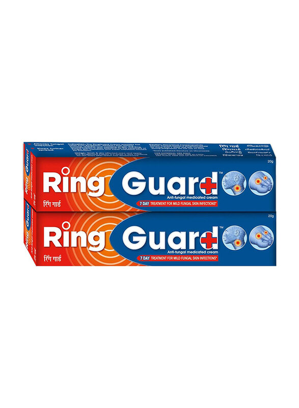 

Ring Guard Cream for Anti-Fungal, 2 x 20g