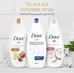 Dove Deeply Nourishing Body Wash, for instant moisturizing, Original, No Sulfates or Parabens, 500ml