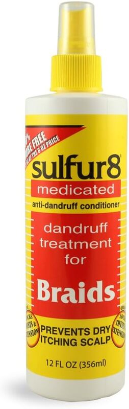 

Sulfur8 Braid Spray Dandruff Treatment for Braids 12 Oz