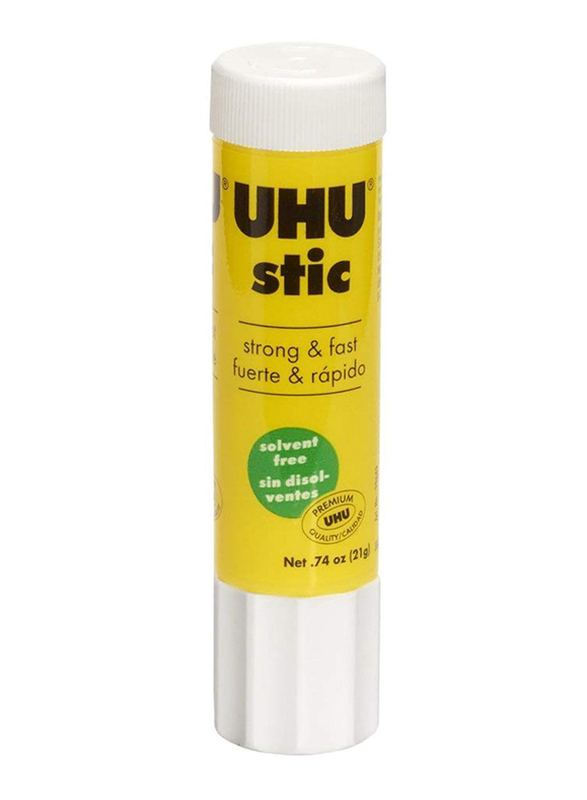 UHU Stic The Proven Glue Stick, 12 x 21gm, White