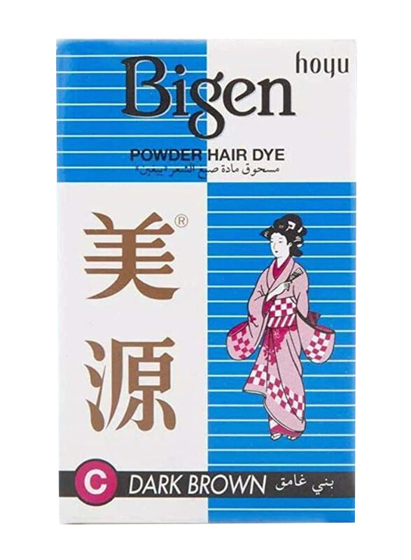 

Bigen Powder Hair Dye, 6g, Dark Brown C