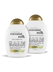 Ogx Cocounut Milk 1 Shampoo + 1 Conditioner Set, 2 x 13oz