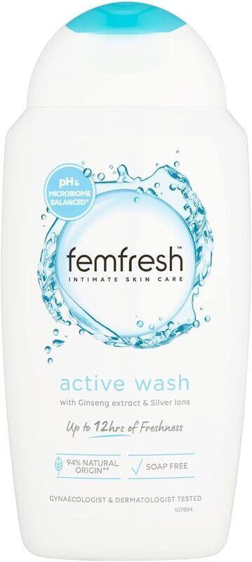 

Femfresh Everyday Care Active Wash, with Ginseng Extracts, 250 ml