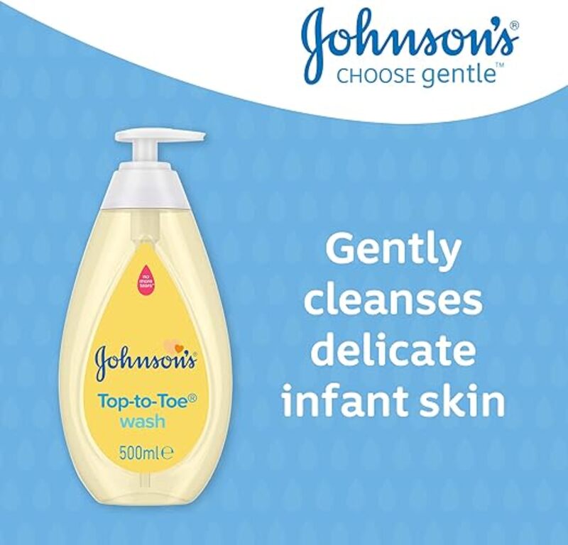 Johnson's Baby Top-To-Toe Wash, 500ml