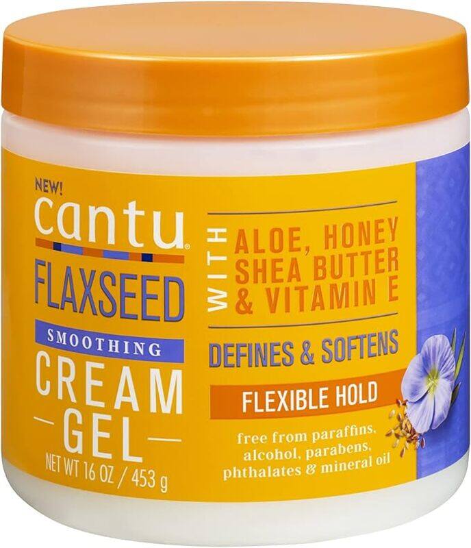 

Cantu Flaxseed Smoothing Cream Gel, 453 gm (16 oz)