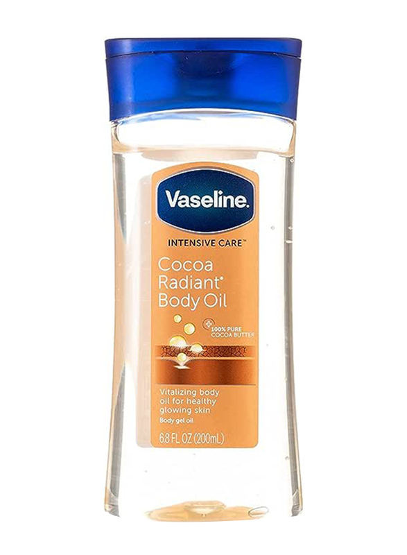Vaseline Care Cocoa Radiant Body Gel Oil, 200ml