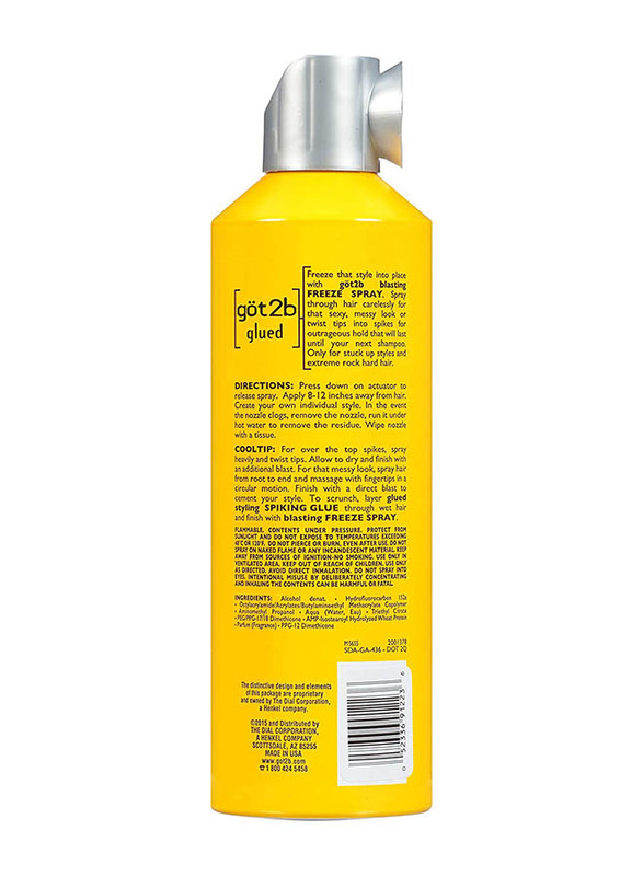 Got2b Glued Blasting Freeze Hair Spray, 12oz